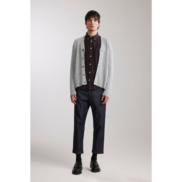 NN07 Bjorn 6333 Wool Cardigan light gray - Picture 10 of 11